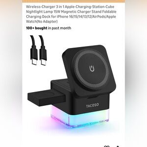 TACOSO 3-IN-1 Wireless Charger